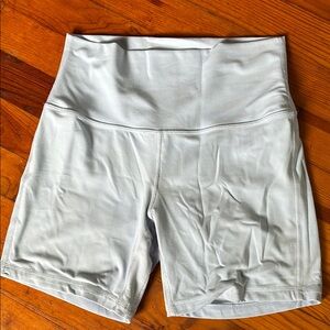 Lululemon Athletica Blue High Waist Shorts